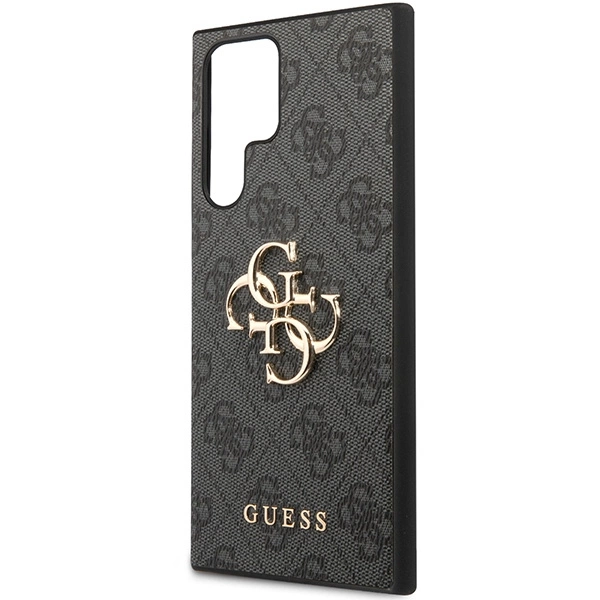 Guess 4G Big Metal Logo dėklas Samsung Galaxy S24 Ultra - juodas - Image 6