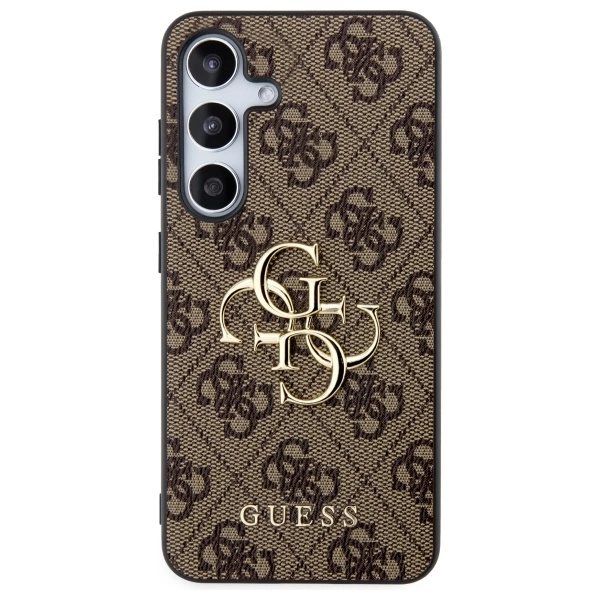 Guess 4G Big Metal Logo dėklas Samsung Galaxy S24 - rudas - Image 3