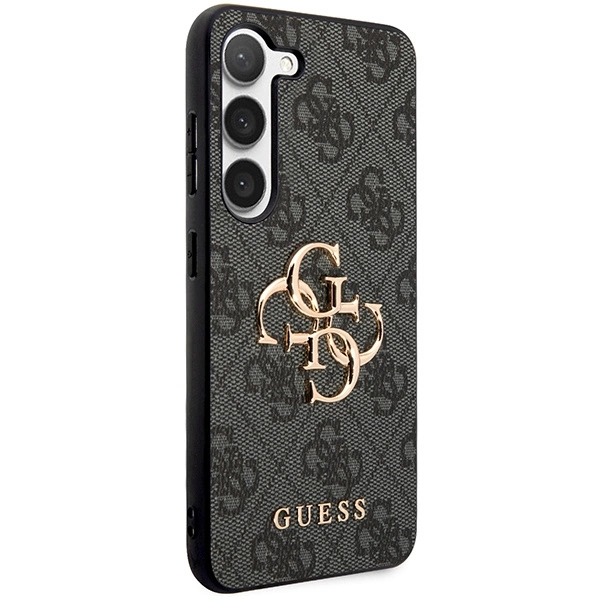 Guess 4G Big Metal Logo dėklas Samsung Galaxy S24 - juodas - Image 4