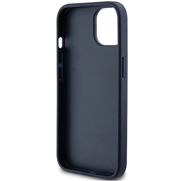 Guess 4G Triangle Metal Logo dėklas iPhone 15 Plus / 14 Plus - mėlynas - Image 7