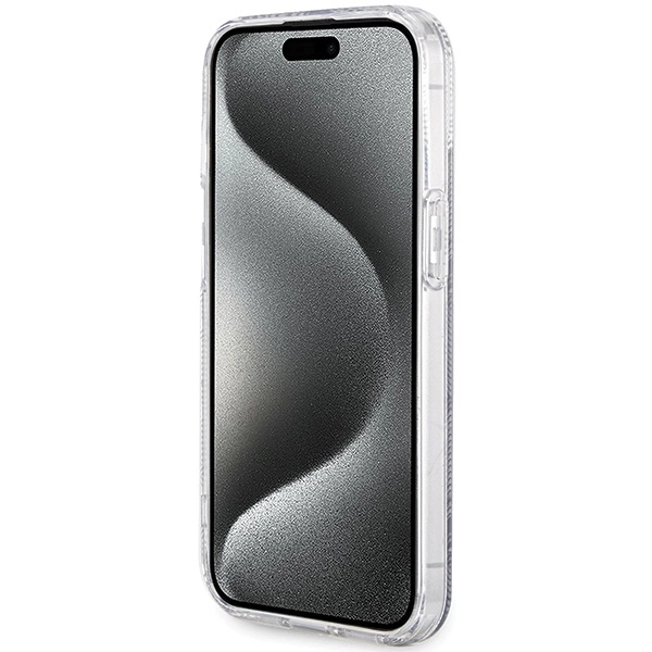 Guess IML GCube MagSafe dėklas iPhone 15 / 14 / 13 - juodas - Image 5