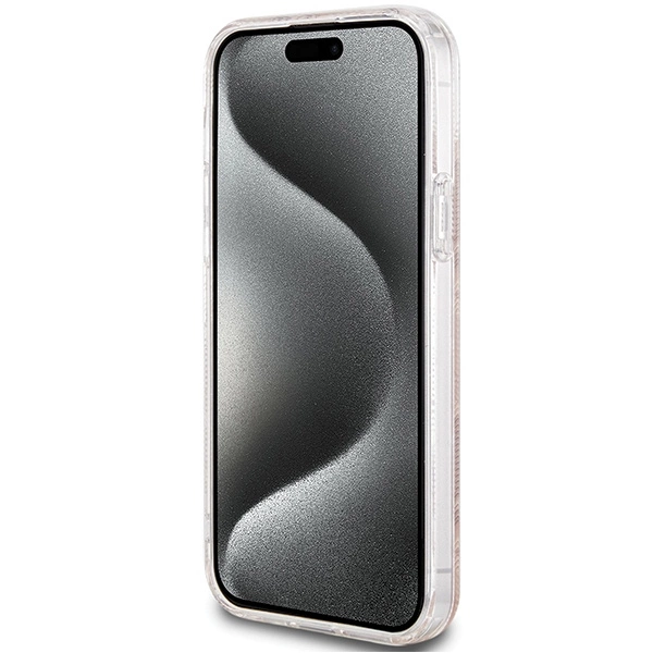 Guess IML GCube MagSafe dėklas iPhone 15 / 14 / 13 - rudas - Image 5