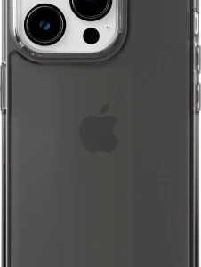 LAUT Crystal Matter X - protective case for iPhone 15 Pro compatible with MagSafe (black-crystal)