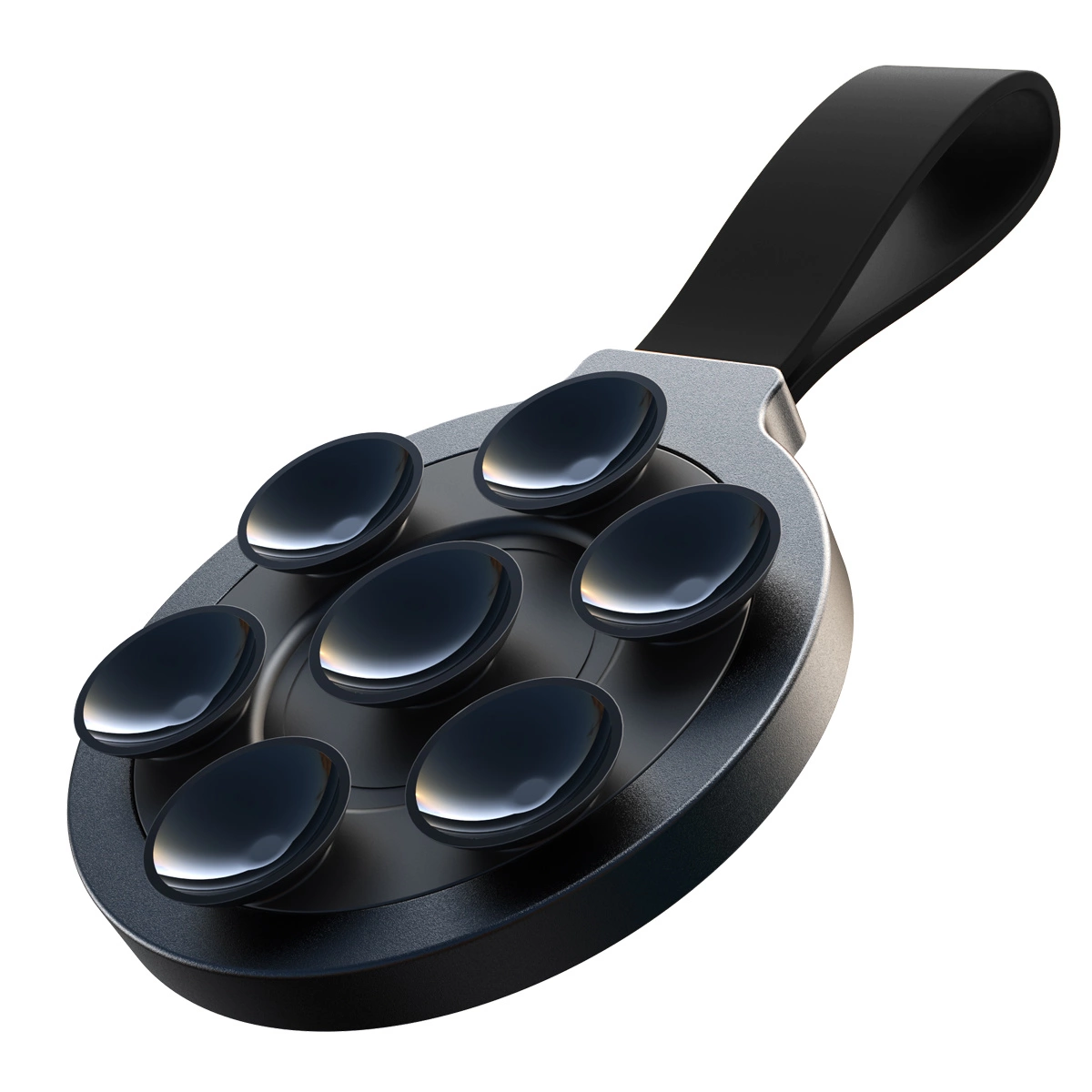 Joyroom JR-ZS393 magnetinis telefonų laikiklis su siurbtukais - juodas - Image 2