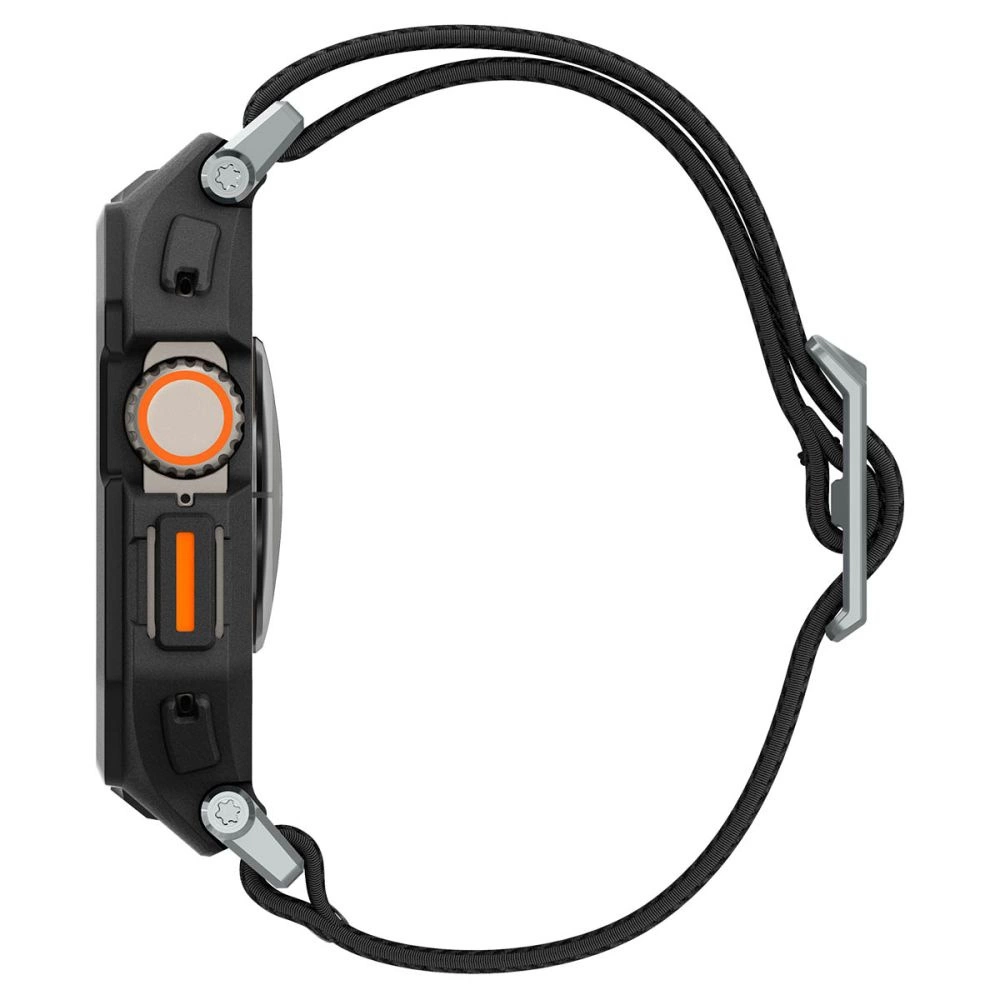 Spigen Lite Fit Pro dėklas su dirželiu Apple Watch Ultra 1 / 2 (49mm) - matinė juoda - Image 6