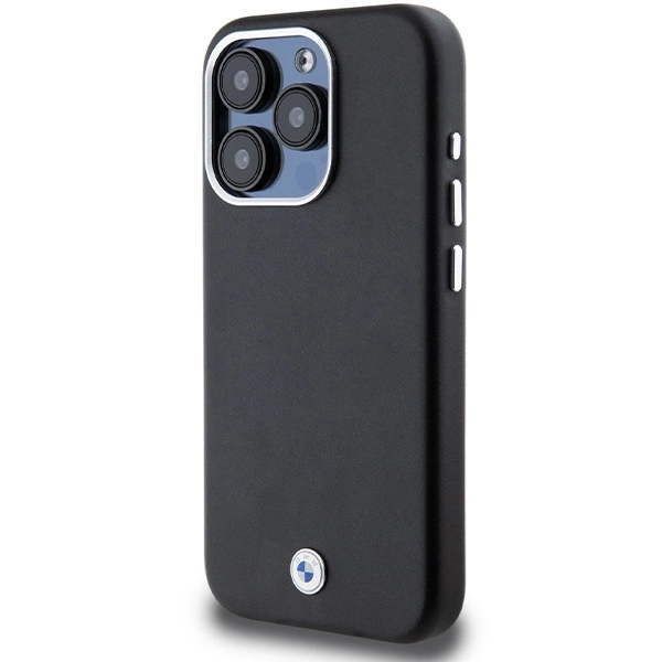 BMW Signature Wrapped Metal MagSafe dėklas iPhone 15 Pro - juodas - Image 2