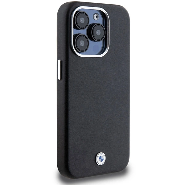 BMW Signature Wrapped Metal MagSafe dėklas iPhone 15 Pro - juodas - Image 4