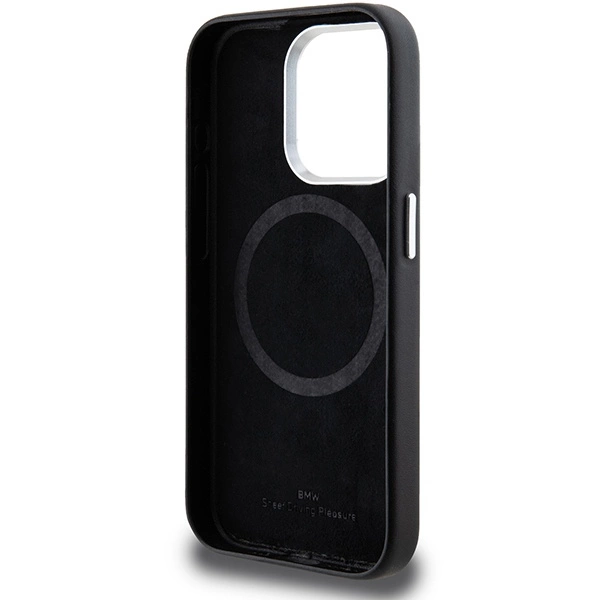 BMW Signature Wrapped Metal MagSafe dėklas iPhone 15 Pro - juodas - Image 7