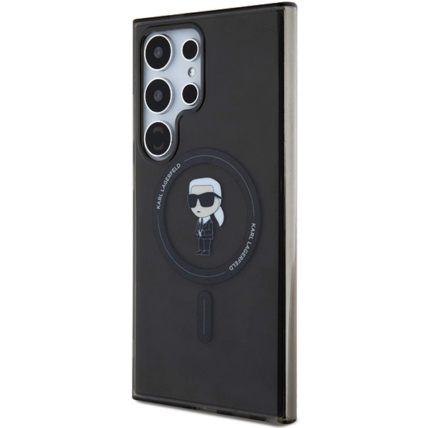 Karl Lagerfeld IML Ikonik MagSafe dėklas Samsung Galaxy S24 Ultra - juodas - Image 2