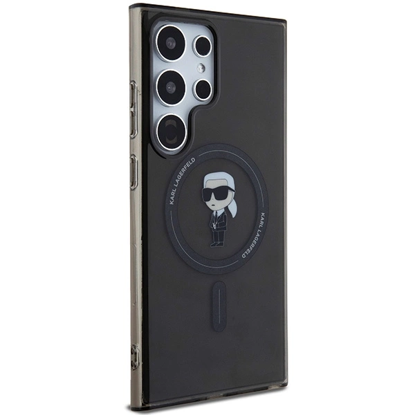 Karl Lagerfeld IML Ikonik MagSafe dėklas Samsung Galaxy S24 Ultra - juodas - Image 4