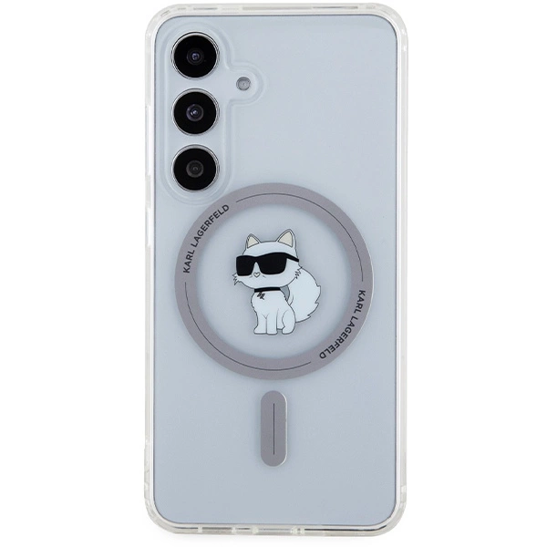 Karl Lagerfeld IML Choupette MagSafe dėklas Samsung Galaxy S24 - permatomas - Image 3