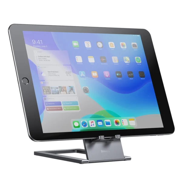 Baseus Folding Desk Stand Graphite planšetės laikiklis - Image 9