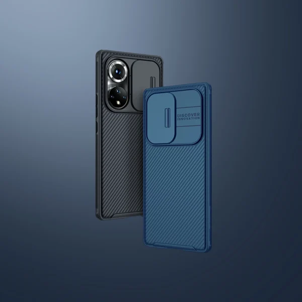 Nillkin CamShield Pro apsauginis dėklas Honor 50 Pro - juodas - Image 8