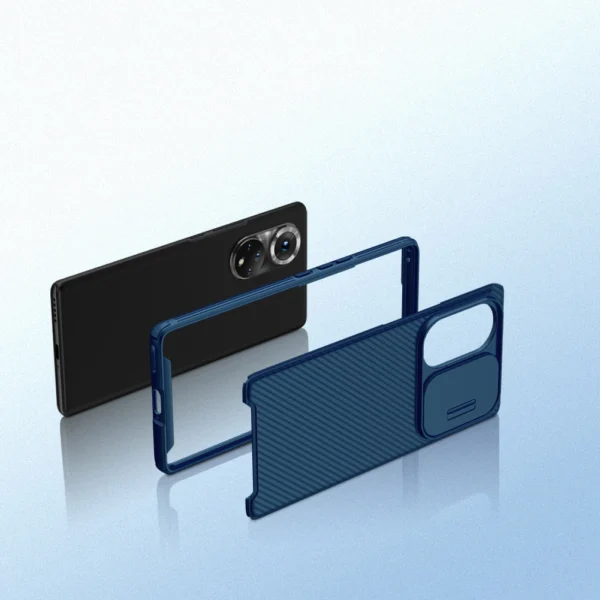 Nillkin CamShield Pro apsauginis dėklas Honor 50 Pro - juodas - Image 10