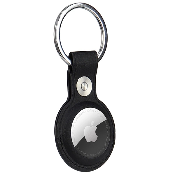 Audi sintetinės odos AirTag dėklas - juodas - Image 4
