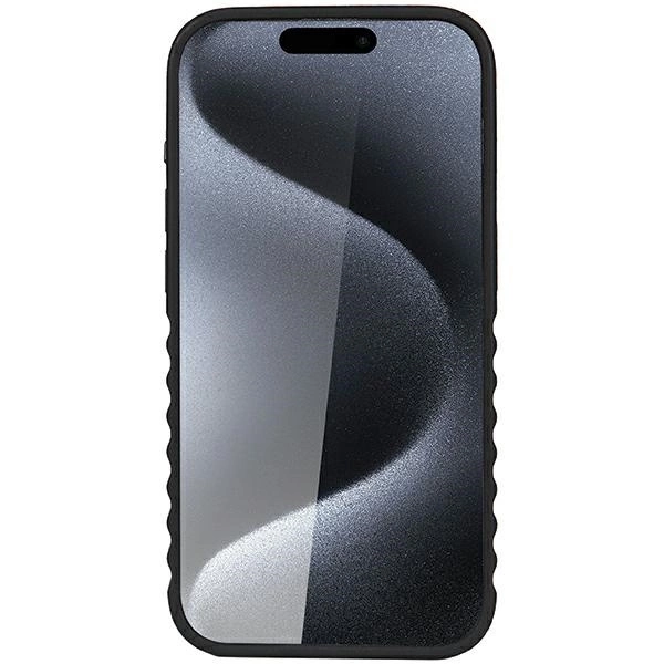 Audi sintetinės odos dėklas su MagSafe iPhone 15 Pro - juodas - Image 4
