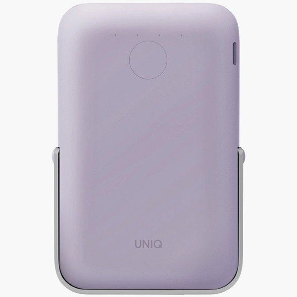 Powerbank Uniq Hoveo magnetinis 5000mAh USB-C 20W PD - violetinis - Image 2