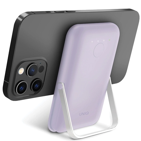 Powerbank Uniq Hoveo magnetinis 5000mAh USB-C 20W PD - violetinis - Image 6