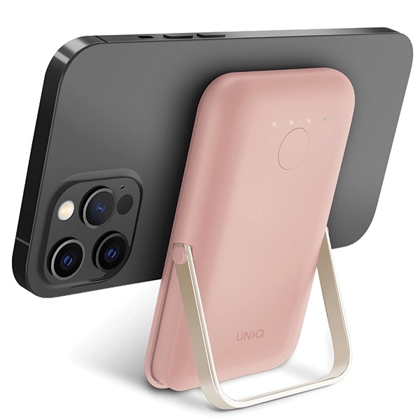 Powerbank Uniq Hoveo magnetinis 5000mAh USB-C 20W PD - rožinis - Image 6