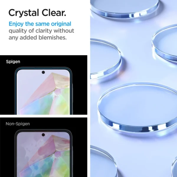 Spigen Glass tR AlignMaster 2 vnt. - Samsung Galaxy A35 - Image 10