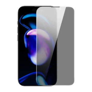 [RETURNED ITEM] Baseus Privacy Tempered Glass for iPhone 14 Pro Full Screen 0.4mm Privacy Filter Anti Spy + Mounting Kit