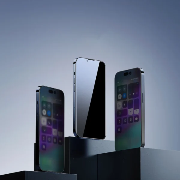 Baseus Privacy grūdintas stiklas iPhone 14 Pro visam ekranui 0.4 mm su privatumo filtru + montavimo komplektas - Image 10