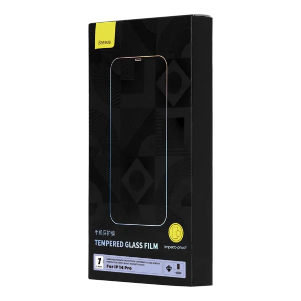 Baseus Privacy grūdintas stiklas iPhone 14 Pro visam ekranui 0.4 mm su privatumo filtru + montavimo komplektas - Image 6
