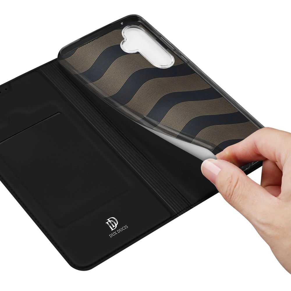Dux Ducis Skin Pro dėklas su atverčiamu flapu ir kortelių kišene Samsung Galaxy A55 5G - juodas - Image 9