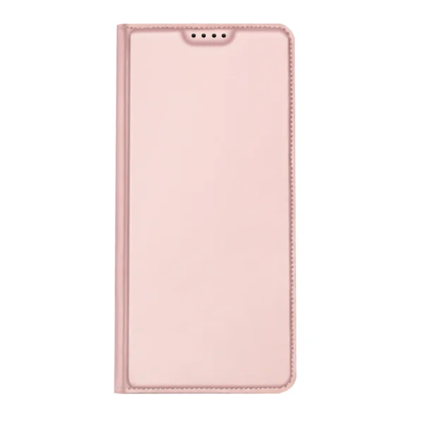 Dux Ducis Skin Pro dėklas Samsung Galaxy A14 4G / 5G su atverčiamu dangčiu, kortelių kišene ir stovu - rožinis - Image 10