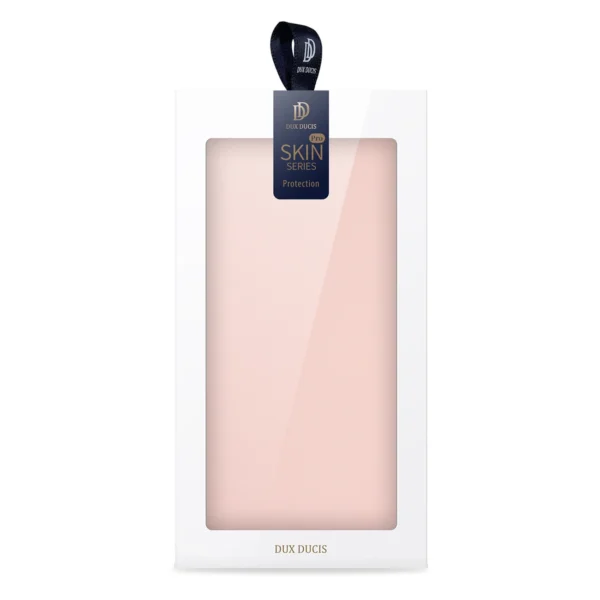 Dux Ducis Skin Pro dėklas Samsung Galaxy A14 4G / 5G su atverčiamu dangčiu, kortelių kišene ir stovu - rožinis - Image 11