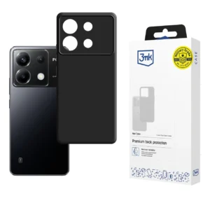 3mk Matt Case for Poco X6 5G - black