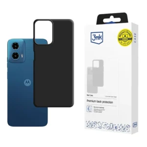 3mk Matt Case for Motorola Moto G34 5G - black
