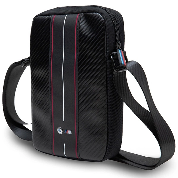 BMW Carbon & Red Stripe dėklas 10" planšetei - juodas - Image 2