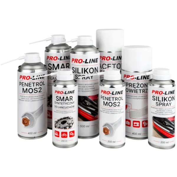 Techninis acetonas 100% PRO-LINE purškiklis 500 ml - Image 3
