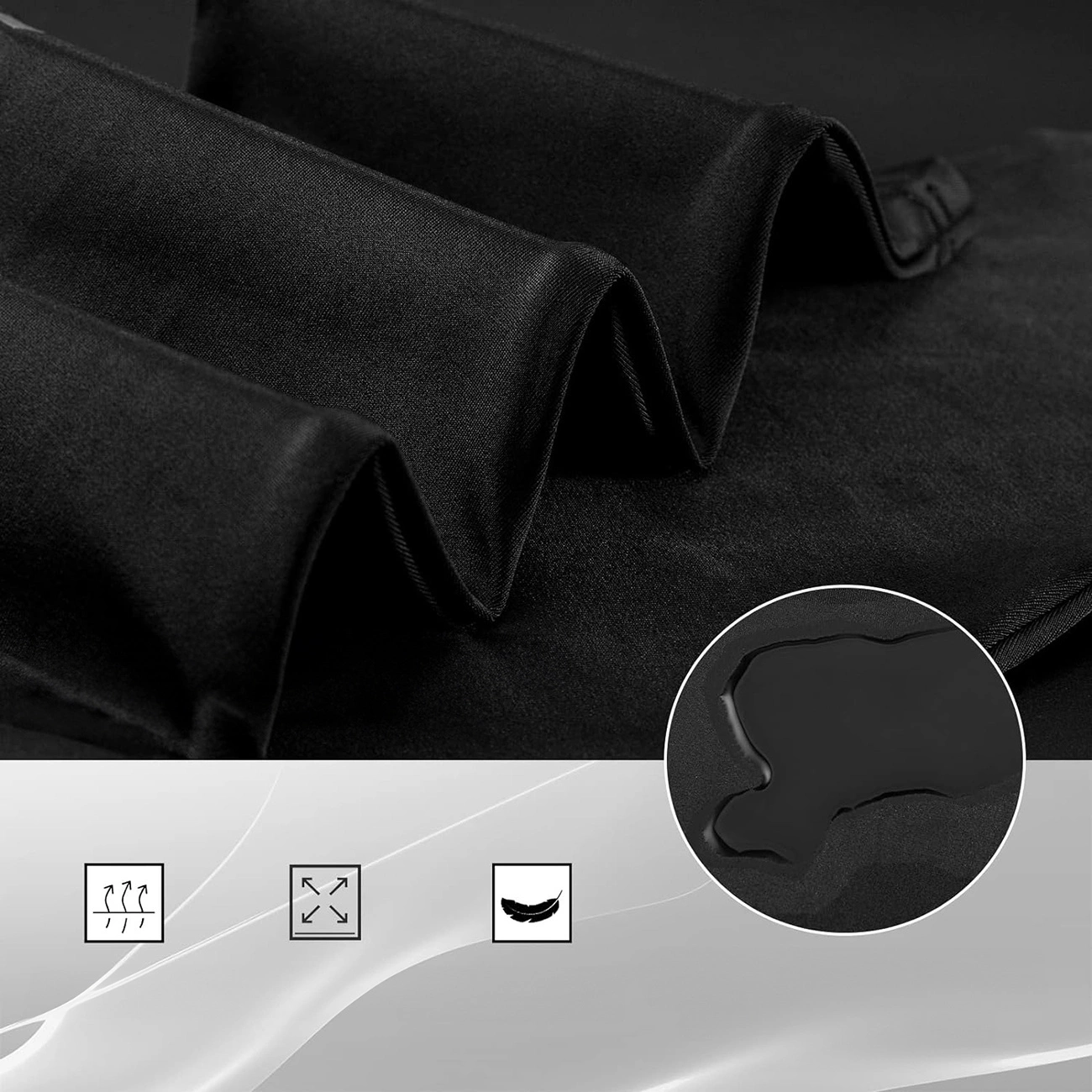 Rockbros RK20044XL kvėpuojančios dviračių kelnės su XXXXL įdėklu – juodos - Image 5