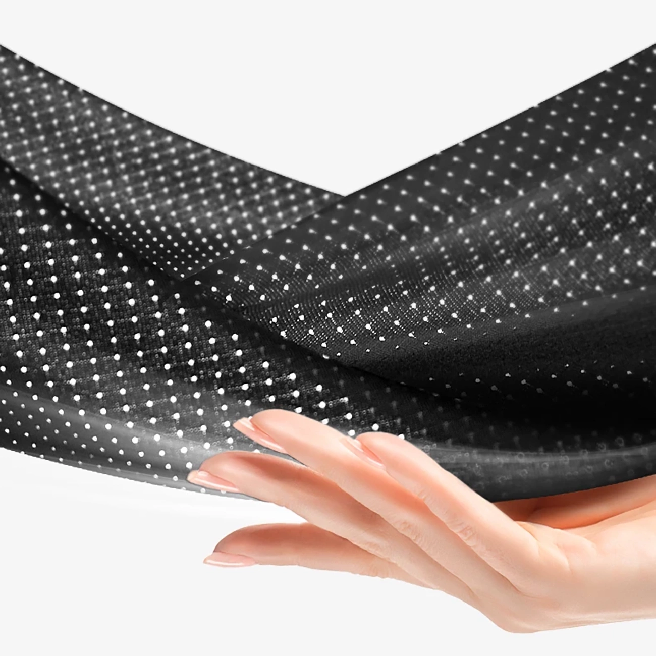 Rockbros 15120002002 trumpomis rankovėmis dviračių džersis M – juodas - Image 8