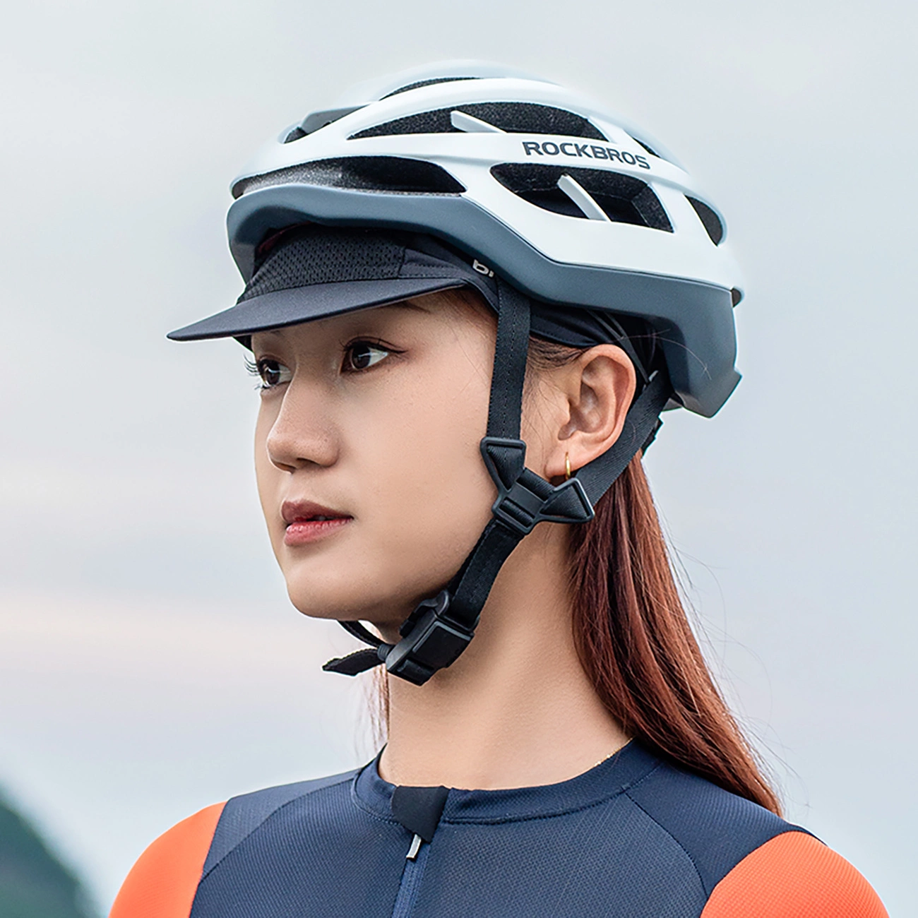 Rockbros 18230005001 dviračių kepurėlė su snapeliu – juoda - Image 13