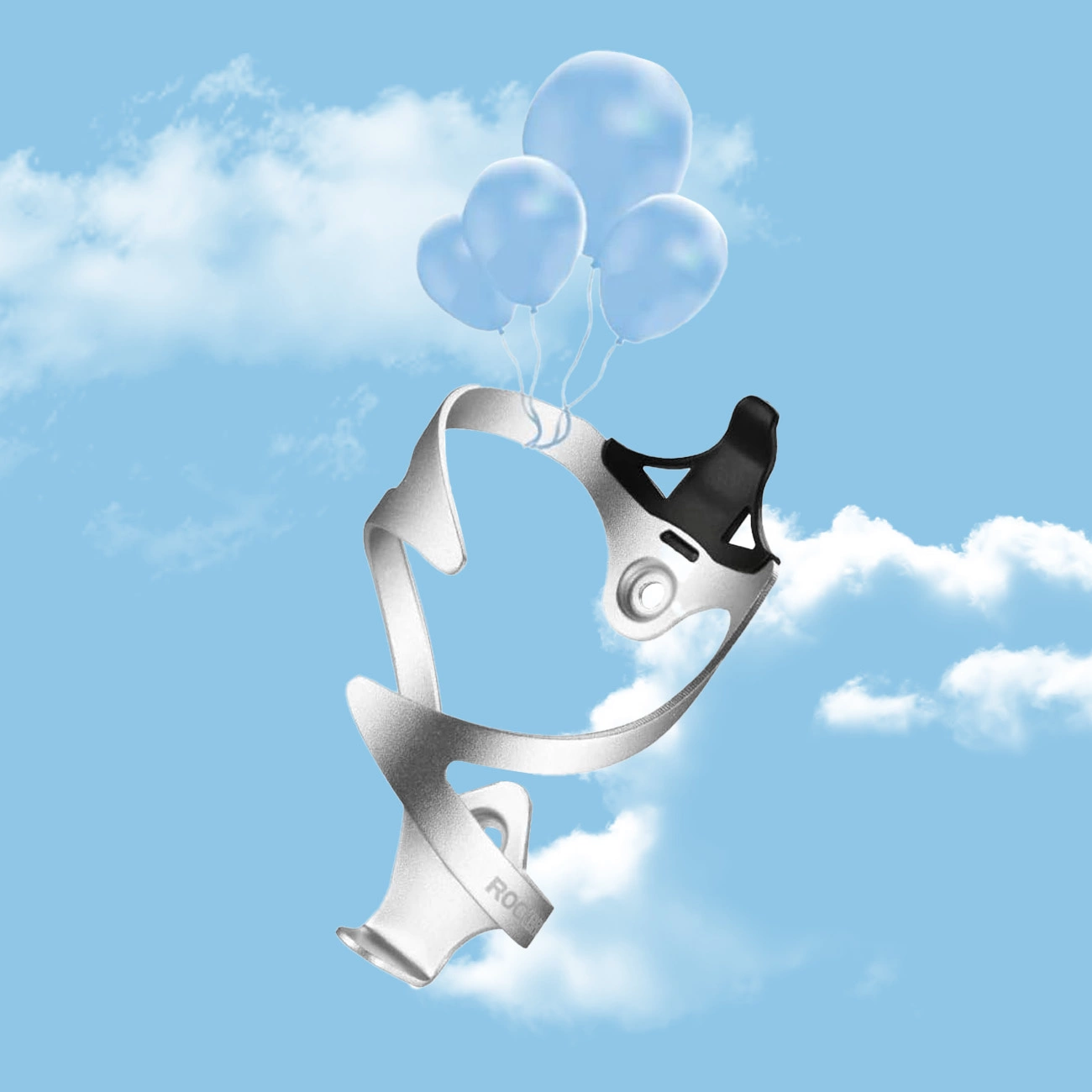 Rockbros 2017-11AS aliumininis dviračio gertuvės laikiklis – baltas - Image 4