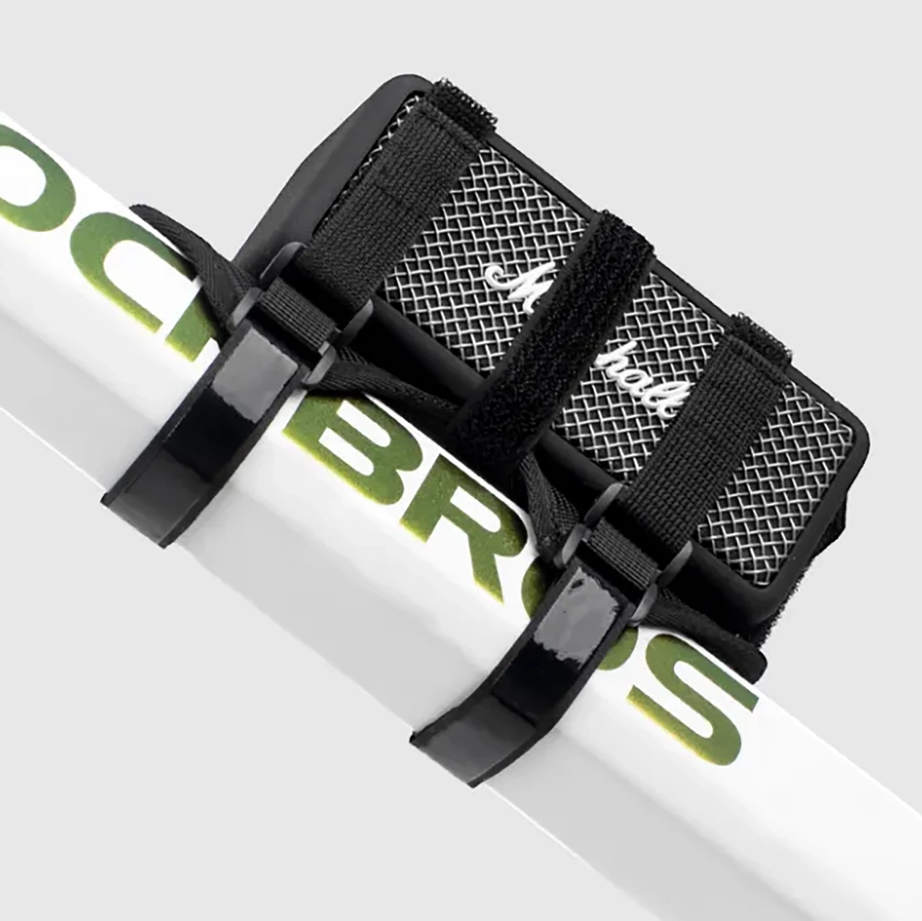 Rockbros 50210064001 dviračio dirželis su lipnia juosta Bluetooth garsiakalbiui arba gertuvei – juodas - Image 9