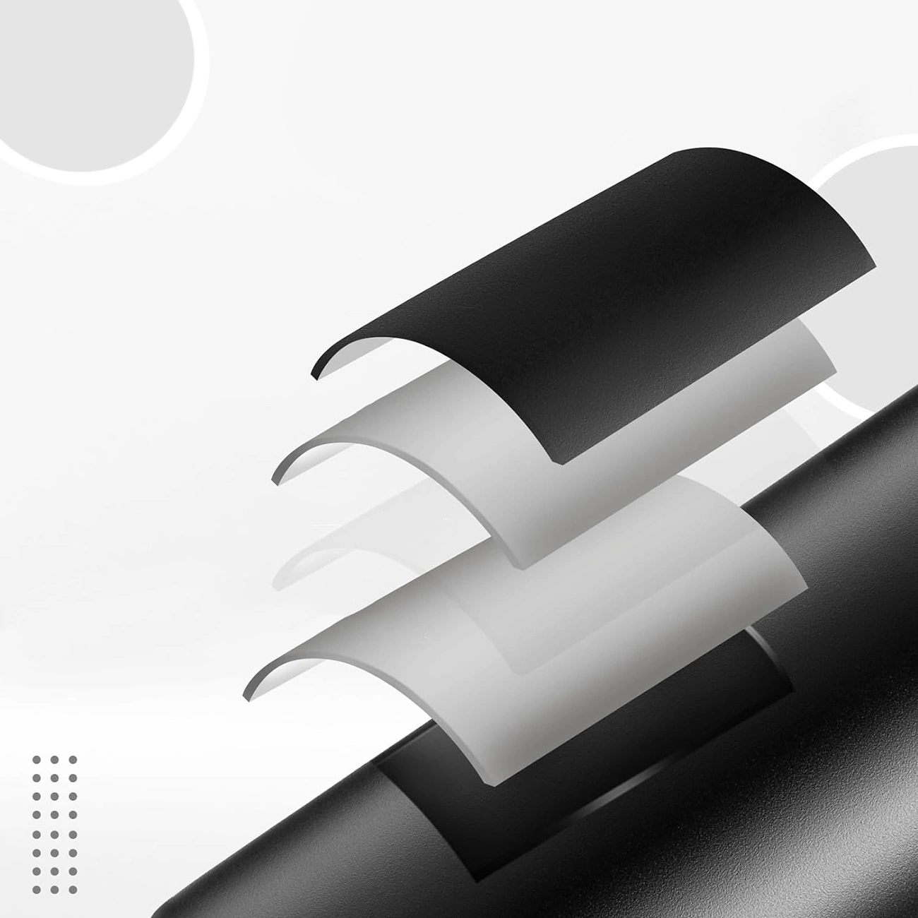 Rockbros 35210029006 dviračio gertuvės termo butelis 650 ml – baltas - Image 3