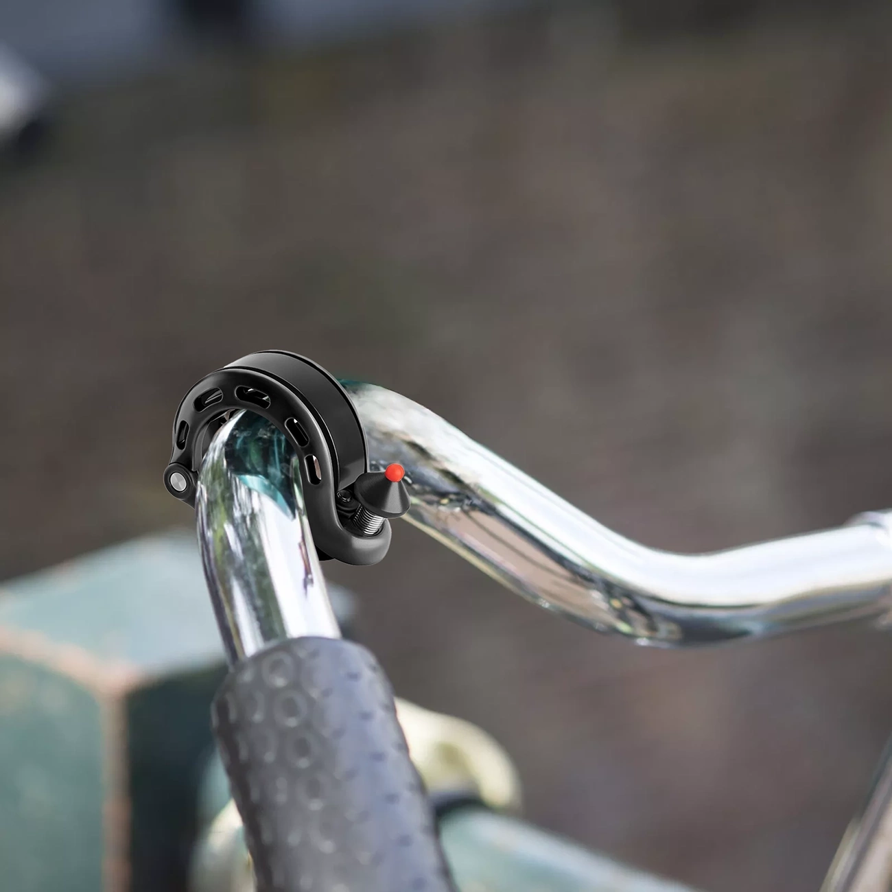 Rockbros 34210028001 Q formos dviračio skambutis – juodas - Image 9