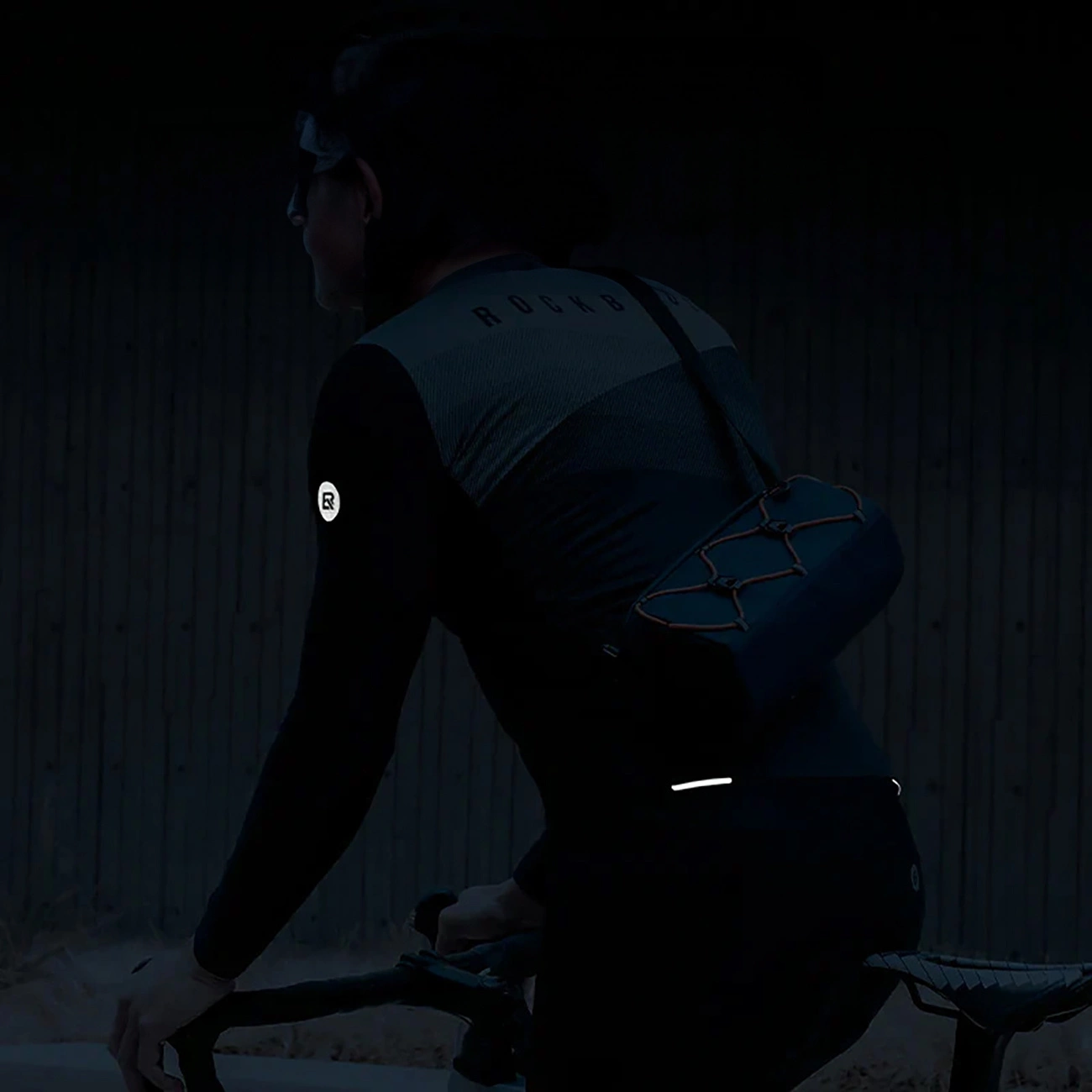 Rockbros 15120009004 ilgomis rankovėmis dviračių džersis pavasaris/vasara XL – juodas - Image 5