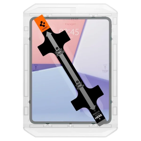 Spigen Glas.tR EZ Fit grūdintas stiklas iPad Pro 13'' 2024 - Image 5