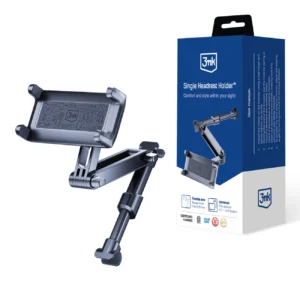 3mk Single Headrest Car phone holder for a single headrest - black