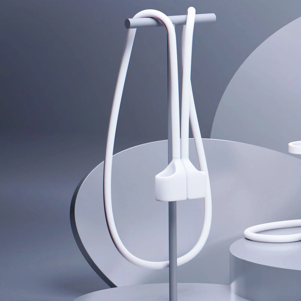 3mk silikoninis dėklas AirPods 3 – baltas - Image 4