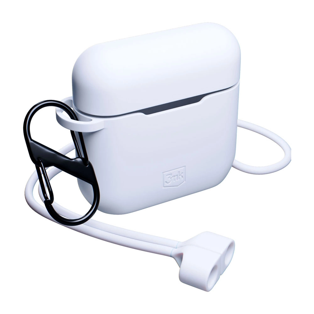 3mk silikoninis dėklas AirPods 3 – baltas - Image 6