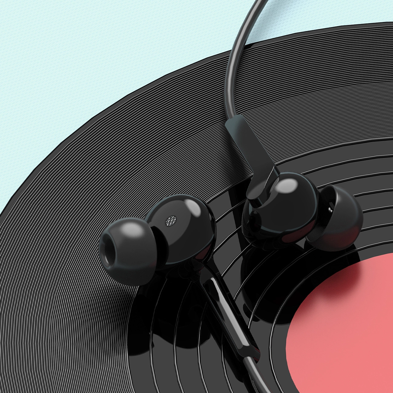 Dudao X3C+ laidinės USB-C ausinės į ausis 1,2 m – juodos - Image 4