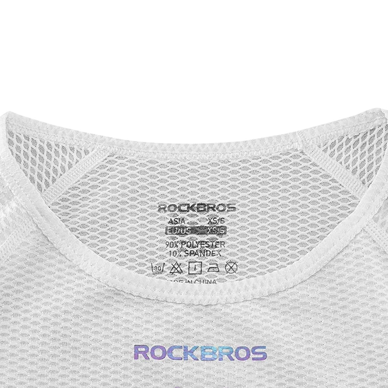 Rockbros YDBX001 moteriška greitai džiūstanti dviračio liemenė XL / XXL – balta - Image 9