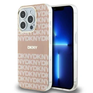 DKNY IML Mono & Stripe MagSafe case for iPhone 13 Pro / 13 - pink