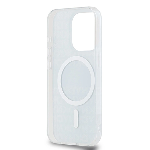DKNY IML Mono & Stripe MagSafe dėklas iPhone 15 Pro – mėlynas - Image 7